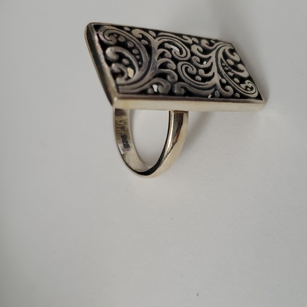 Sterling Silver 925 Artistic Ring - Picture 8 of 8
